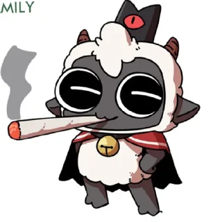 😄 emoji Cult of the Lamb Telegram sticker 5 of 8