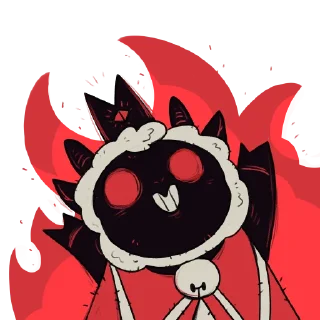 👹 emoji Cult of the Lamb Telegram sticker 23 of 30