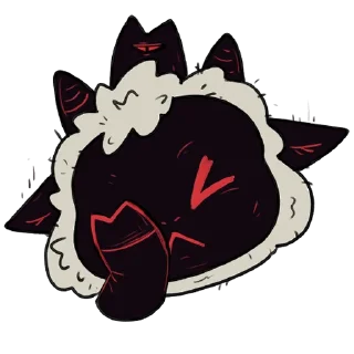 😖 emoji Cult of the Lamb Telegram sticker 5 of 30