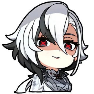 😡 emoji Arlecchino Telegram sticker 13 of 28