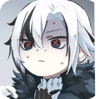 🥺 emoji Arlecchino Telegram sticker 22 of 28