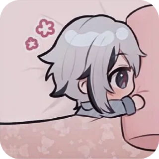 Sticker from Arlecchino