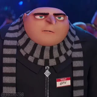 Sticker from Despicable Me 4 ➩ @Earth928B