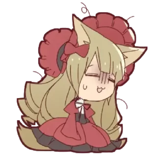 😰 emoji ꒰ა ケモミミ; @H1mii1i ::໒꒱ Telegram sticker 16 of 50