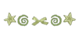 🍵 emoji ꕮ៹ green separators  🎐 @hekanai Telegram sticker 5 of 35