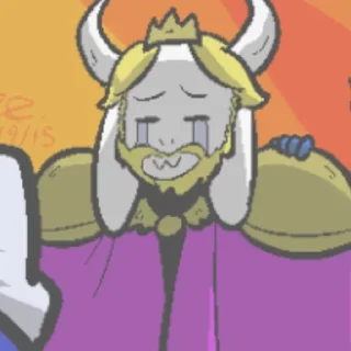 🍵 emoji 𝙰𝚣𝚐𝚘𝚛𝚎 𝚋𝚢 : : @stickers_undertale Telegram sticker 13 of 18
