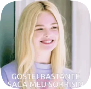 🤪 emoji Эль Фаннинг || @Alyona_Ferfetsckaya Telegram sticker 11 of 15