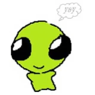 👽 emoji 👽 twt cr: lilalienz4ever Telegram sticker 24 of 120
