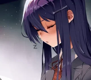 💤 emoji DDLC @any_stick Telegram sticker 13 of 49
