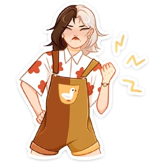 😠 emoji Саммер от @TgSticker Telegram sticker 24 of 49