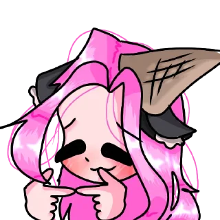 😅 emoji Лана by @meowmeowax Telegram sticker 1 of 25