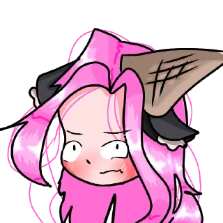 👿 emoji Лана by @meowmeowax Telegram sticker 11 of 25