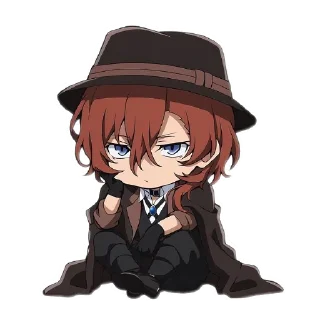 🤨 emoji Чуя_Накахара @Shi_Qingxuan777 Telegram sticker 9 of 36
