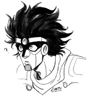 🤨 emoji star platinum Telegram sticker 10 of 29
