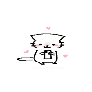 ❤ emoji KITTENS by basiilleaf&sillycri Telegram sticker 12 of 63