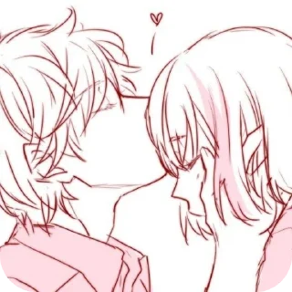 💋 emoji Юри Telegram sticker 7 of 54