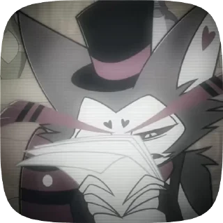 🐈‍⬛ emoji БОЛЬШЕ ⇨ @CLOOBHUB ХАСК ОТЕЛЬ ХАЗБИН HUSK HAZBIN Telegram sticker 9 of 94