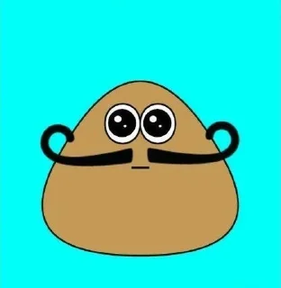 🥺 emoji 🔭піпі пупу (Pou) Telegram sticker 5 of 101