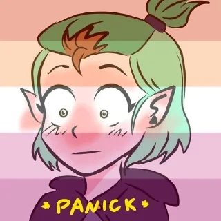 😳 emoji the Owl House Telegram sticker 12 of 18