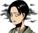 😒 emoji Attack on Titan :: @line_stickers Telegram sticker 15 of 40