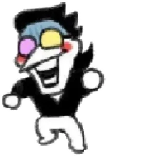 😨 emoji Spamton Telegram sticker 17 of 26