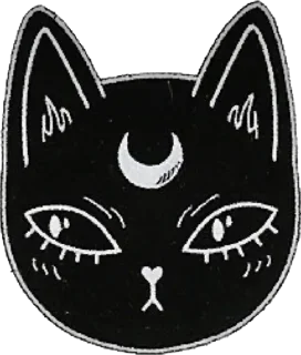 Sticker from Black cats