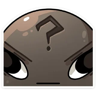 ❓ emoji Брок от @TgSticker Telegram sticker 7 of 49