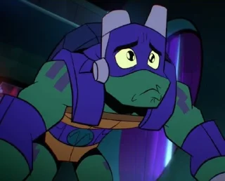 😭 emoji Donnie Rottmnt Telegram sticker 16 of 60