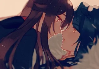 😽 emoji Сяо и Тао Telegram sticker 11 of 17