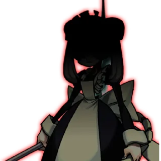 👤 emoji Мари Убивает Telegram sticker 16 of 27