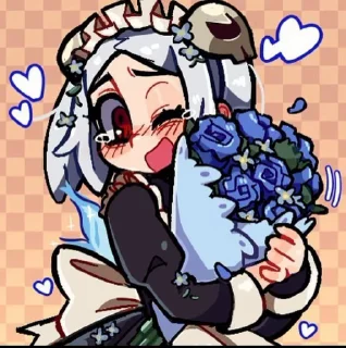💀 emoji Мари Убивает Telegram sticker 12 of 27