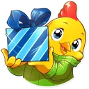🎁 emoji Chicken Chuu Telegram sticker 8 of 26