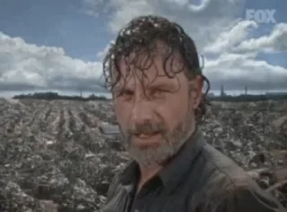😃 emoji Rick grimes Telegram sticker 9 of 22