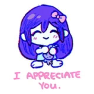 🥰 emoji omori! Telegram sticker 22 of 35