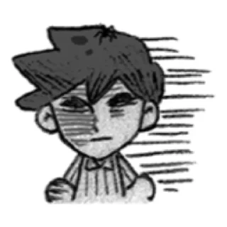 😑 emoji omori! Telegram sticker 14 of 35
