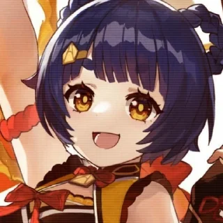 🔥 emoji `Сян Лин | @genshinbyevico Telegram sticker 5 of 22
