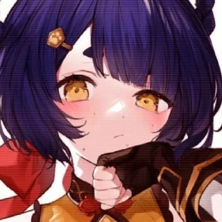 🔥 emoji `Сян Лин | @genshinbyevico Telegram sticker 10 of 22