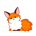 😈 emoji Red Fox Telegram sticker 8 of 28
