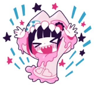 🌟 emoji ໒꒰՞ стикеры ՞꒱ა  ...  @yiroma Telegram sticker 15 of 40