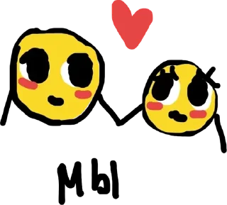 👫 emoji милые смайлики пак Telegram sticker 7 of 63