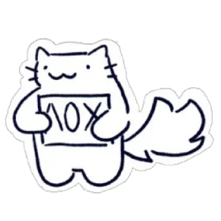 🥰 emoji silly cats 1.0 by @asart_707 Telegram sticker 12 of 15