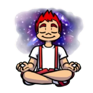 😌 emoji 13 карт стикери ༶•┈┈⛧┈♛ Telegram sticker 9 of 24