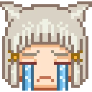 😭 emoji Нижний Стикер Пак 2 @lorule Telegram sticker 18 of 120