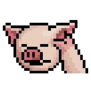 😊 emoji LIHKG Свинья Telegram sticker 21 of 43