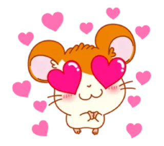 😍 emoji Любовь: @Pea4_stickerbot Telegram sticker 8 of 51