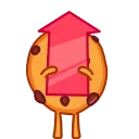 👆 emoji Cookie and Milky Telegram sticker 17 of 21