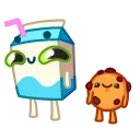 🤝 emoji Cookie and Milky Telegram sticker 8 of 21