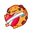 ❤️‍🩹 emoji Cookie and Milky Telegram sticker 11 of 21