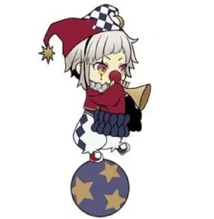 🤡 emoji я есть ацуши (xopnu_kapacb) Telegram sticker 1 of 49