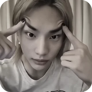 🌟 emoji HYUNJIN @AWENIX Telegram sticker 5 of 21